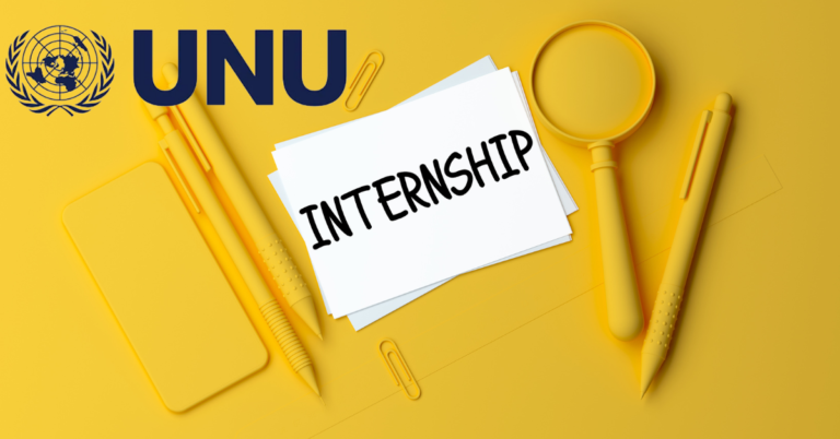 UNU Fully Funded Climate Change Training 2026: Global Applicants Welcome