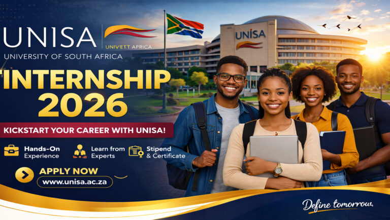UNISA Internship 2026: How to Apply for Multiple Paid Internship Opportunities