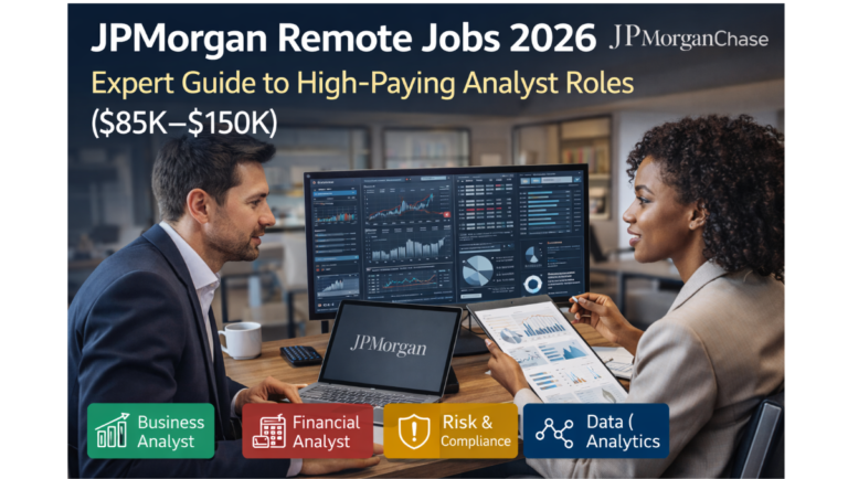 JPMorgan Remote Jobs 2026: Expert Guide to High-Paying Analyst Roles ($85K–$150K)