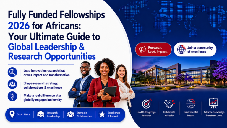 Fully Funded Fellowships 2026 for Africans: Your Ultimate Guide to Global Leadership & Research Opportunities