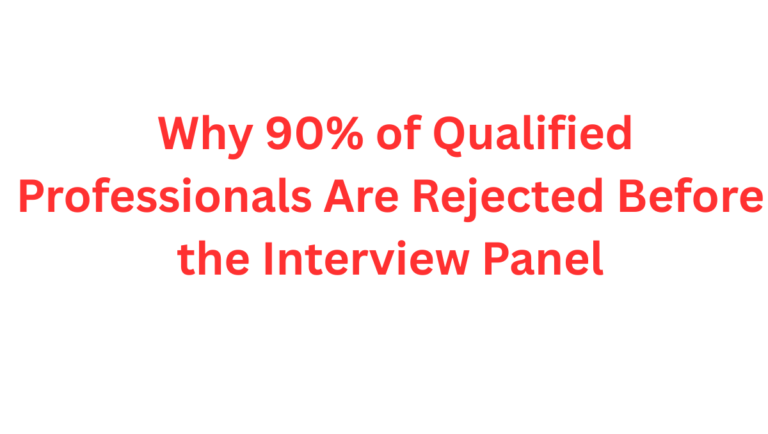 Cracking the INGO Gatekeepers: Why 90% of Qualified Professionals Are Rejected Before the Interview Panel