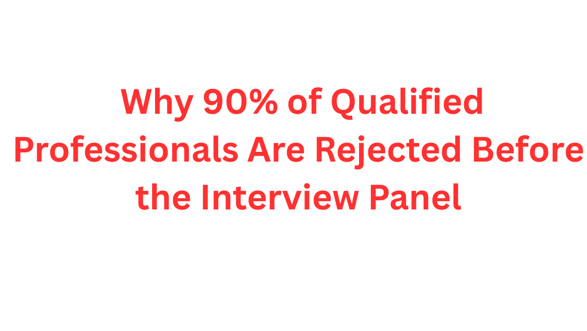 Cracking the INGO Gatekeepers: Why 90% of Qualified Professionals Are Rejected Before the Interview Panel