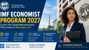 IMF Economist Program 2027: Launch Your Global Macroeconomic Policy Career in Washington, D.C.
