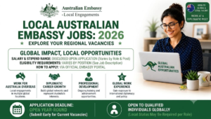 Australian Embassy Jobs from Your Location 2026: Salary, Eligibility Requirements and How to Apply for Local Embassy Vacancies