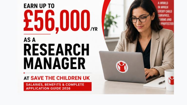 Earn Up to £56,000/Yr as a Research Manager at Save the Children UK: Salaries, Benefits & Complete Application Guide 2026