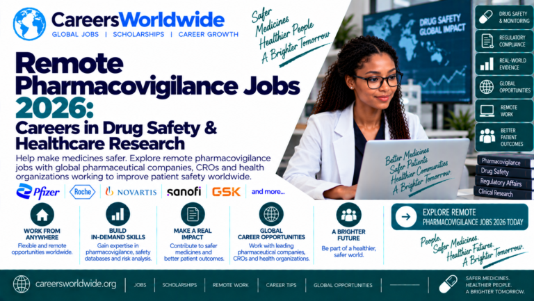 Remote Pharmacovigilance Jobs 2026: Careers in Drug Safety & Healthcare Research