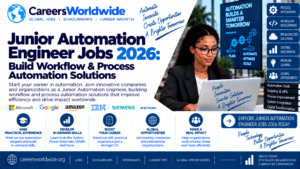Junior Automation Engineer Jobs 2026: Build Workflow & Process Automation Solutions