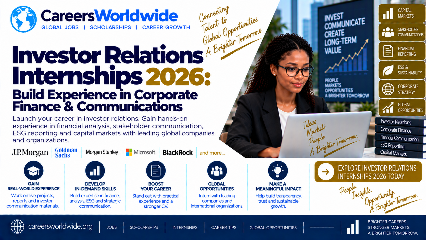 Investor Relations Internships 2026: Build Experience in Corporate Finance & Communications