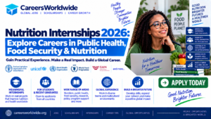 Nutrition Internships 2026: Explore Careers in Public Health, Food Security & Nutrition
