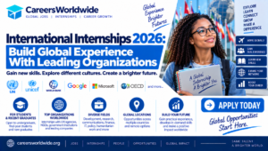 International Internships 2026: Build Global Experience With Leading Organizations