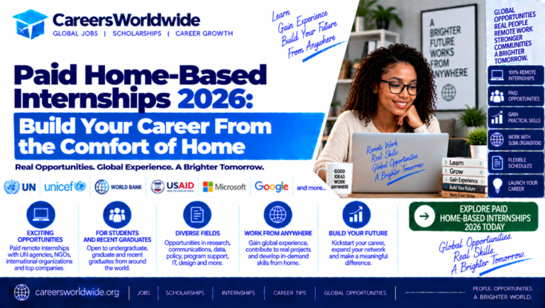 Paid Home-Based Internships 2026: Build Your Career From the Comfort of Home