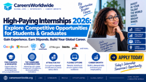 High-Paying Internships 2026: Explore Competitive Opportunities for Students & Graduates