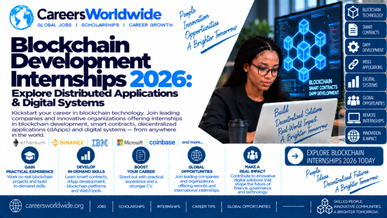 Blockchain Development Internships 2026: Explore Distributed Applications & Digital Systems