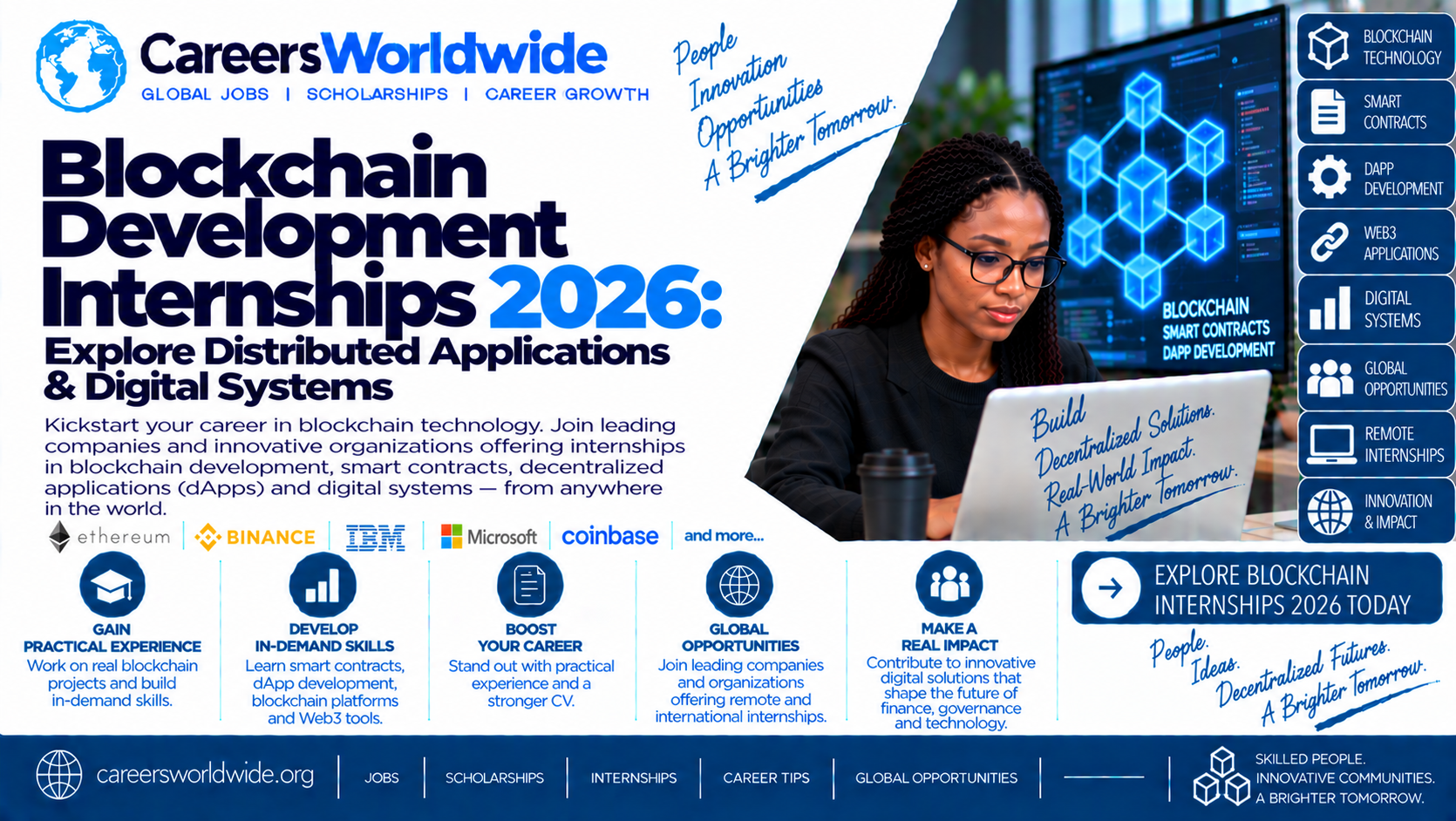 Blockchain Development Internships 2026: Explore Distributed Applications & Digital Systems
