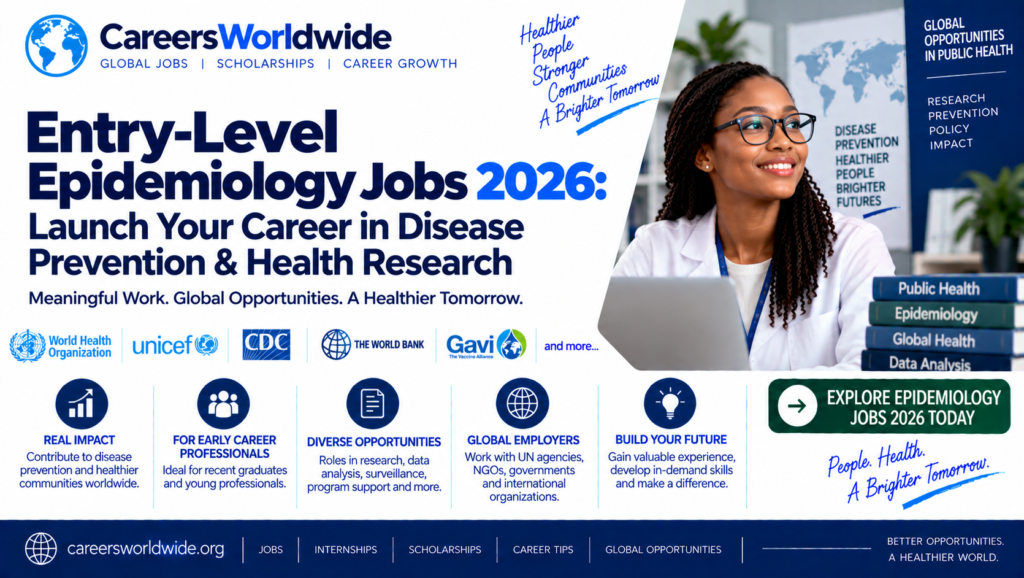 Entry-Level Epidemiology Jobs 2026: Launch Your Career in Disease Prevention & Health Research