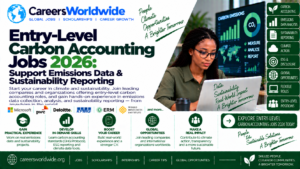 Entry-Level Carbon Accounting Jobs 2026: Support Emissions Data & Sustainability Reporting
