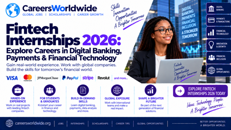 Fintech Internships 2026: Explore Careers in Digital Banking, Payments & Financial Technology