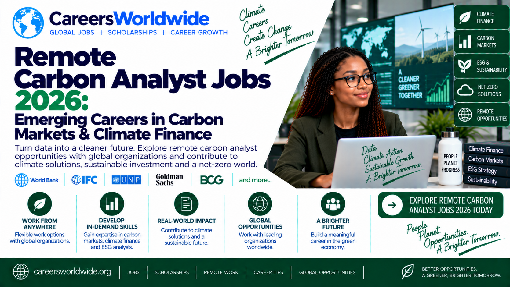 Remote Carbon Analyst Jobs 2026: Emerging Careers in Carbon Markets & Climate Finance