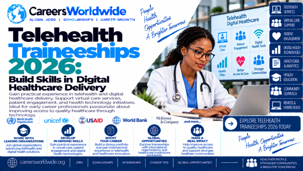 Telehealth Traineeships 2026: Build Skills in Digital Healthcare Delivery