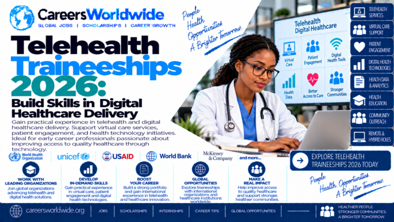Telehealth Traineeships 2026: Build Skills in Digital Healthcare Delivery