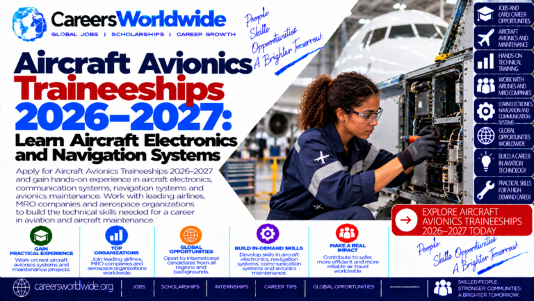 Aircraft Avionics Traineeships 2026–2027: Learn Aircraft Electronics and Navigation Systems