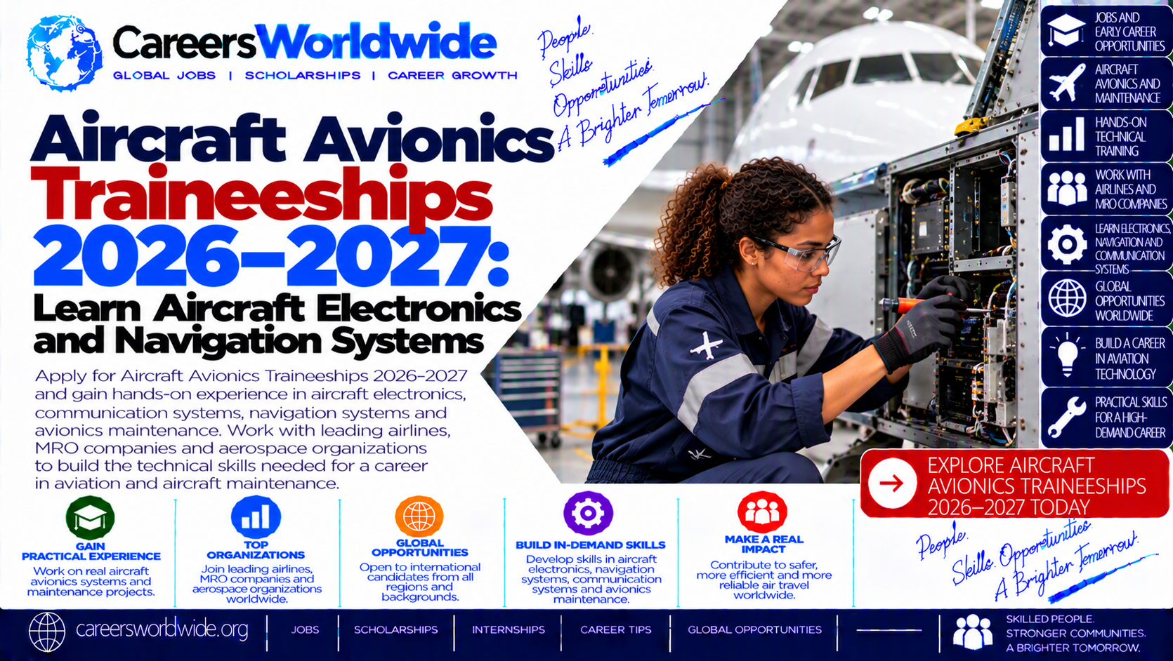 Aircraft Avionics Traineeships 2026–2027: Learn Aircraft Electronics and Navigation Systems