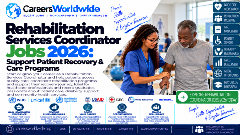 Rehabilitation Services Coordinator Jobs 2026: Support Patient Recovery & Care Programs