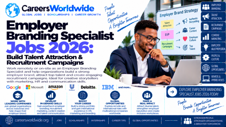 Employer Branding Specialist Jobs 2026: Build Talent Attraction & Recruitment Campaigns