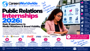 Public Relations Internships 2026: Gain Experience in Media Relations & Brand Visibility
