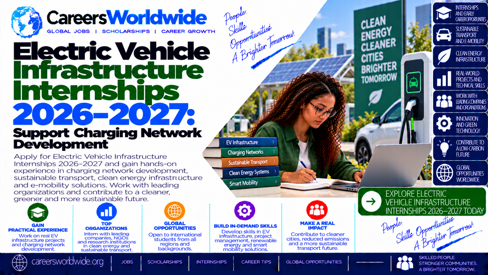 Electric Vehicle Infrastructure Internships 2026–2027: Support Charging Network Development