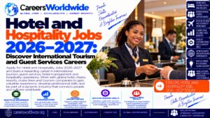 Hotel and Hospitality Jobs 2026–2027: Discover International Tourism and Guest Services Careers