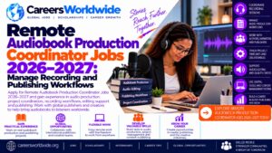 Remote Audiobook Production Coordinator Jobs 2026–2027: Manage Recording and Publishing Workflows