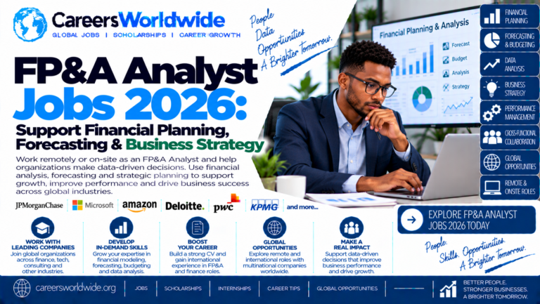 FP&A Analyst Jobs 2026: Support Financial Planning, Forecasting & Business Strategy