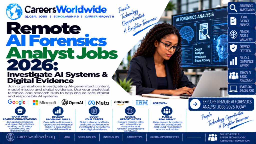 Remote AI Forensics Analyst Jobs 2026: Investigate AI Systems & Digital Evidence