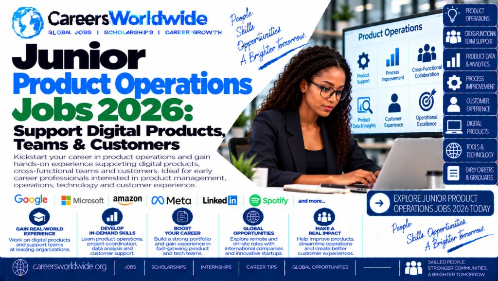 Junior Product Operations Jobs 2026: Support Digital Products, Teams & Customers