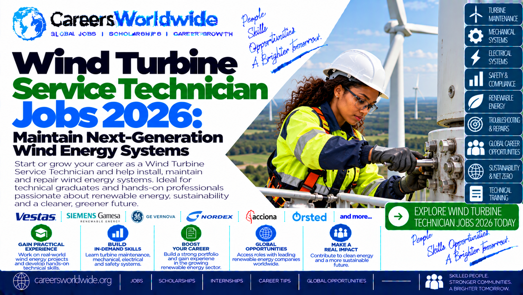 Wind Turbine Service Technician Jobs 2026: Maintain Next-Generation Wind Energy Systems