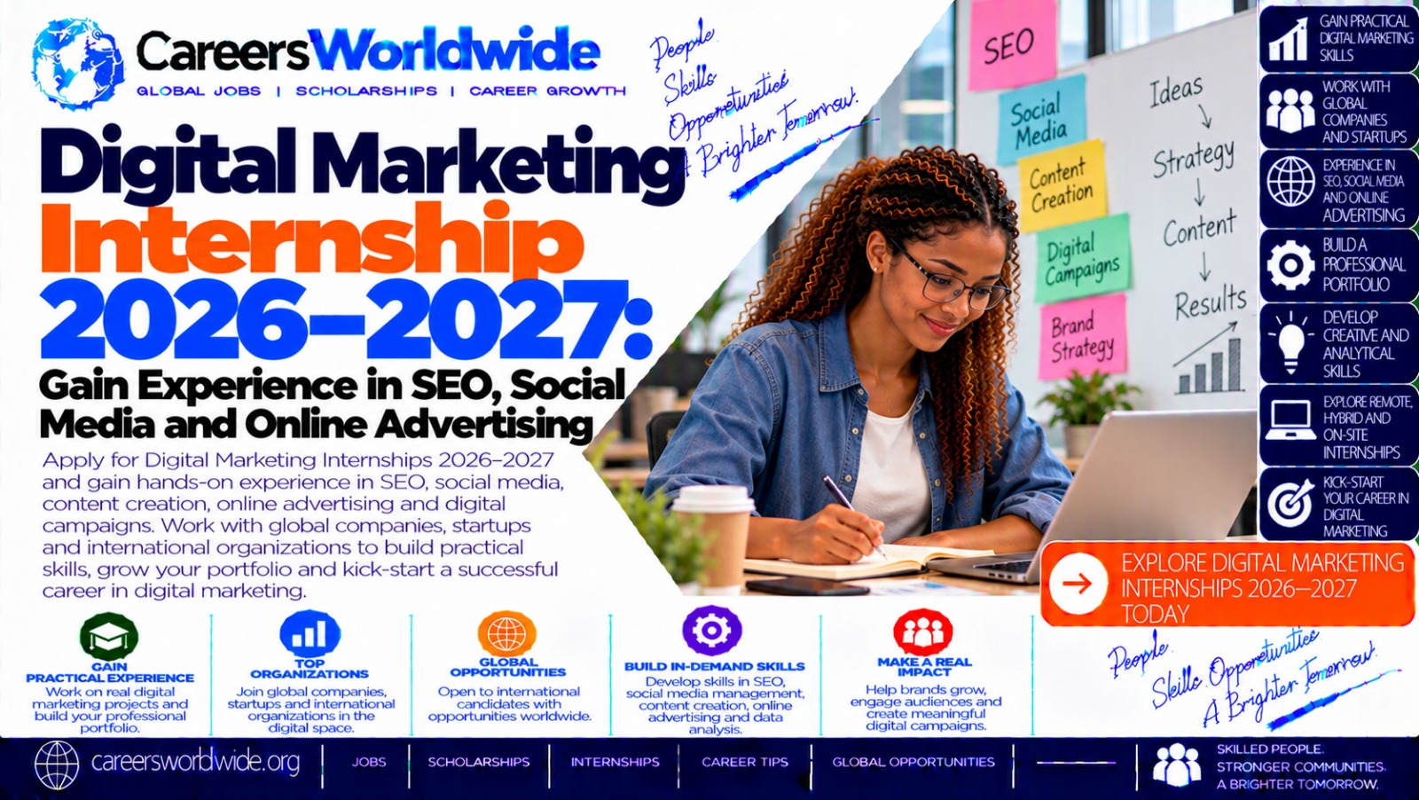Digital Marketing Internship 2026–2027: Gain Experience in SEO, Social Media and Online Advertising