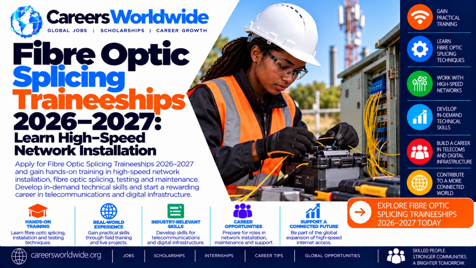 Fibre Optic Splicing Traineeships 2026–2027: Learn High-Speed Network Installation