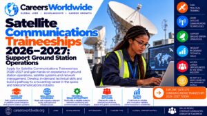 Satellite Communications Traineeships 2026–2027: Support Ground Station Operations