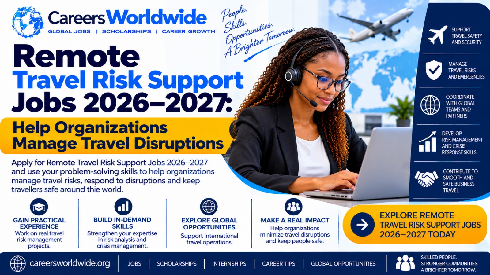Remote Travel Risk Support Jobs 2026–2027: Help Organizations Manage Travel Disruptions